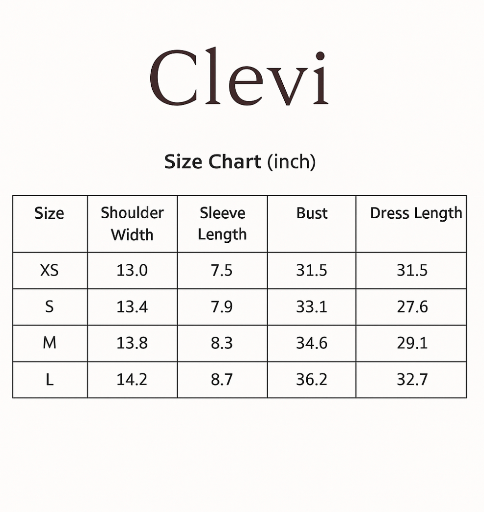 Clevi® Plaid Dress
