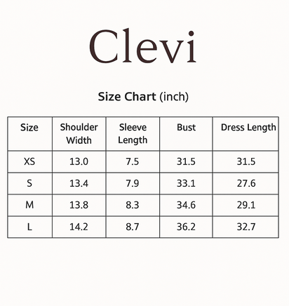 Clevi® Plaid Dress